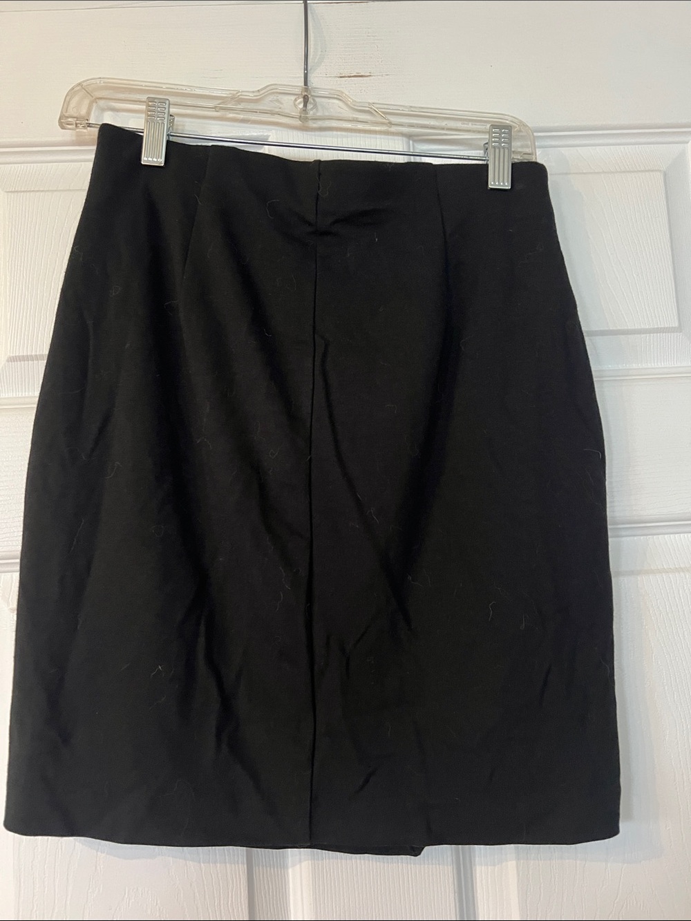 Dynamite Black Asymmetrical Wrap Mini Skirt - Picture 3 of 3